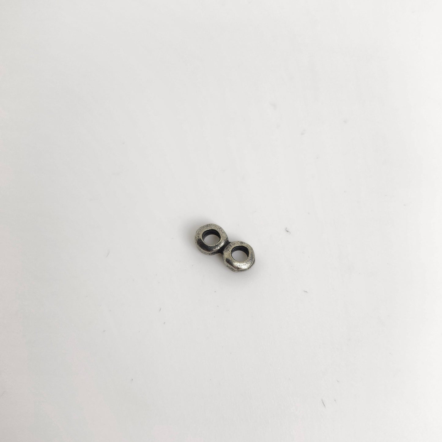 Nugget 2 Hole Bar Link 9.5x5mm