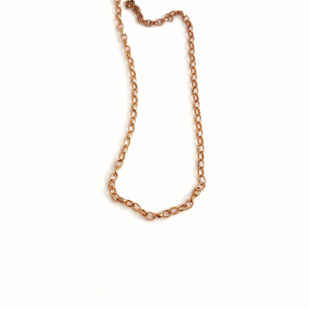 Oval Rolo Chain