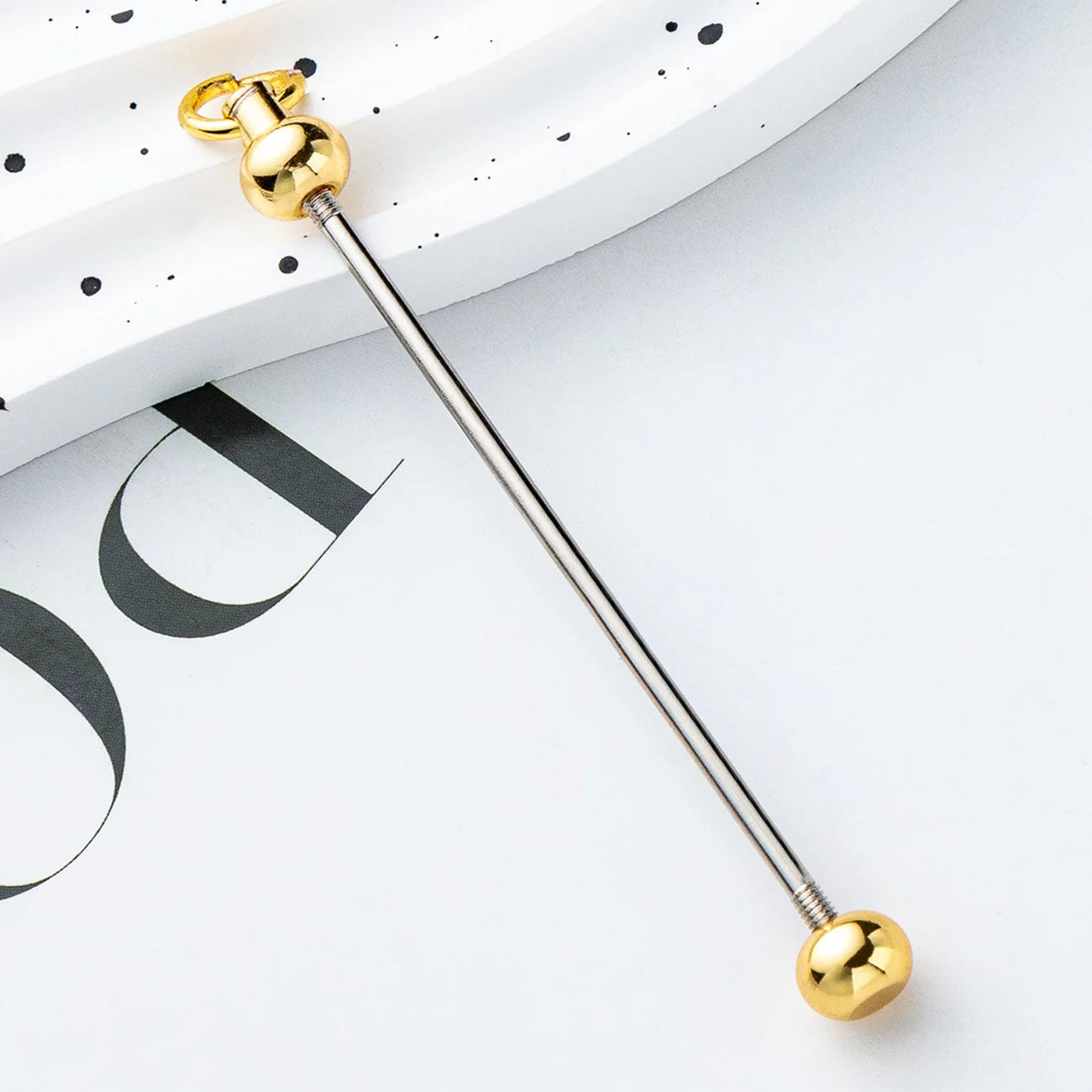 Beadable Keychain Pole