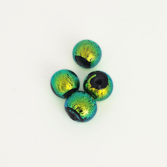 Green/Black Round 8mm