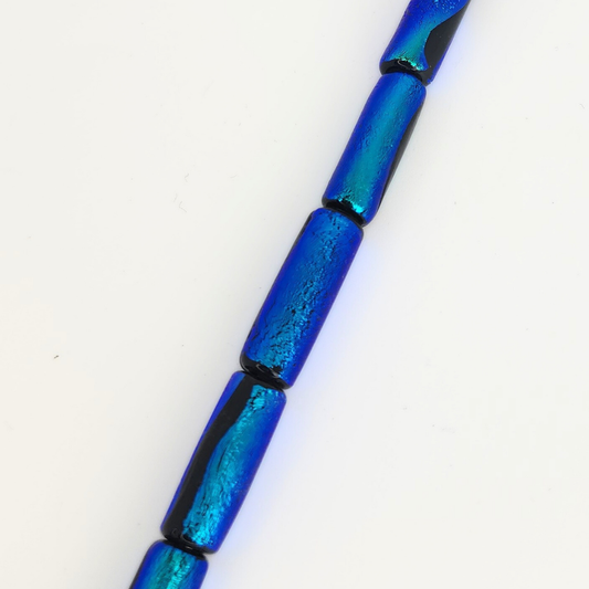 Aqua/Black Long Tube 20x5mm