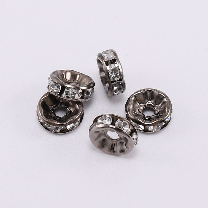 Rhinestone Spacer 10mm