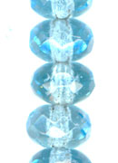 Gem Cut Rondelle 3x5mm