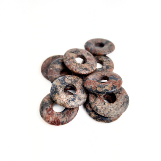 Leopard Skin Donut 25mm