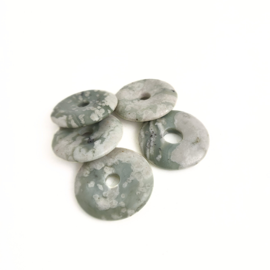 Peace Jade Donut 30mm