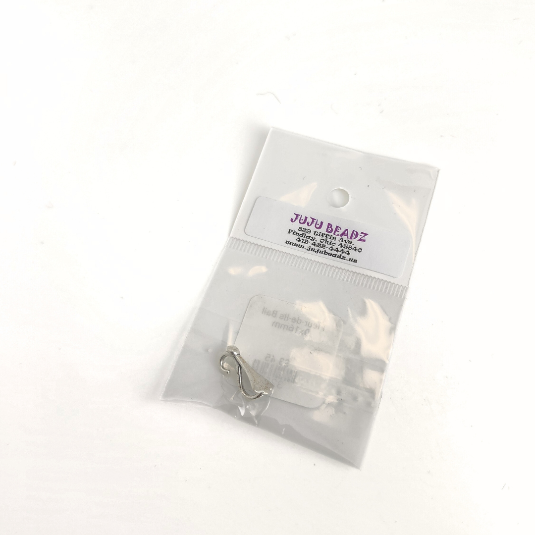 Fleur-de-lis Bail 9x16mm