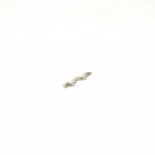 "S" 3 Hole Spacer 24x5mm