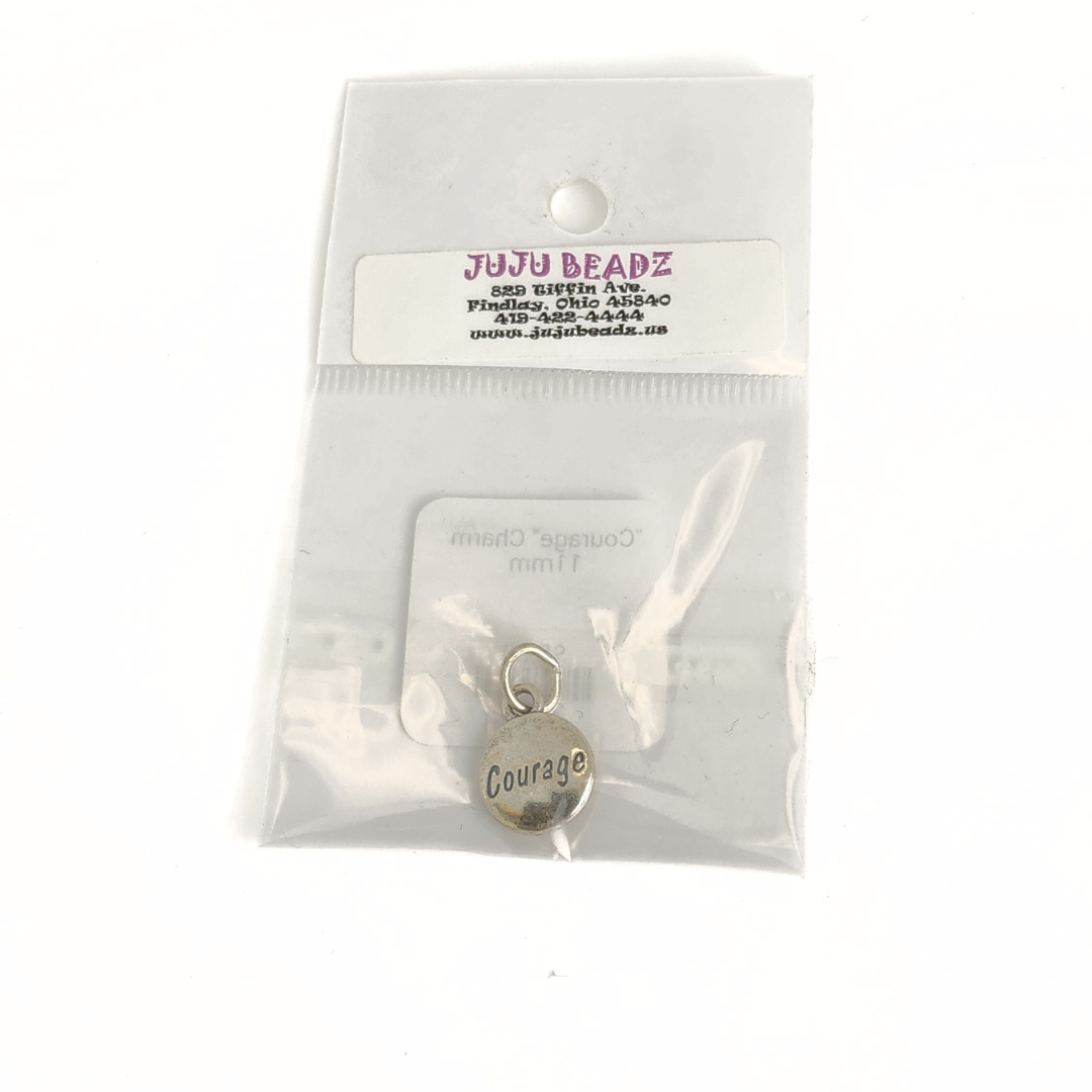 "Courage" Charm 11mm