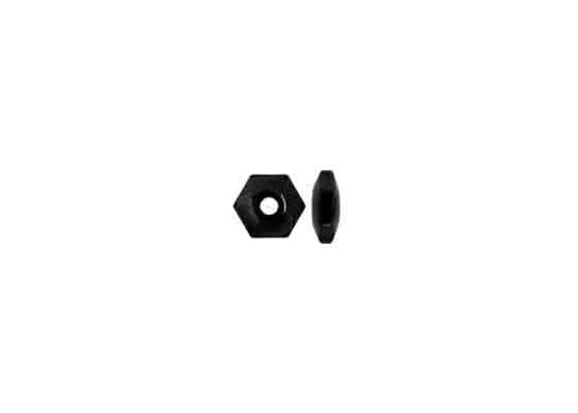 Magnetic Hematite Hexagon Rondelle 6x3mm