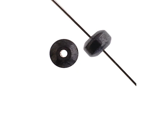 Magnetic Hematite Rondelle 4mm