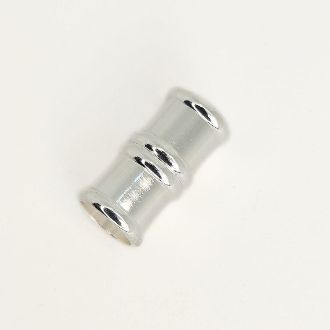 Silver Magnetic Bamboo Clasp 16mm