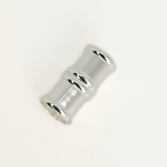 Silver Magnetic Bamboo Clasp 16mm
