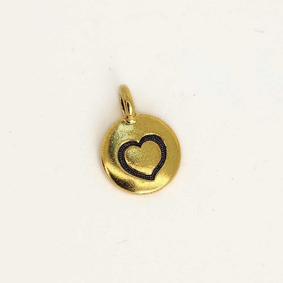 Heart Charm 11mm