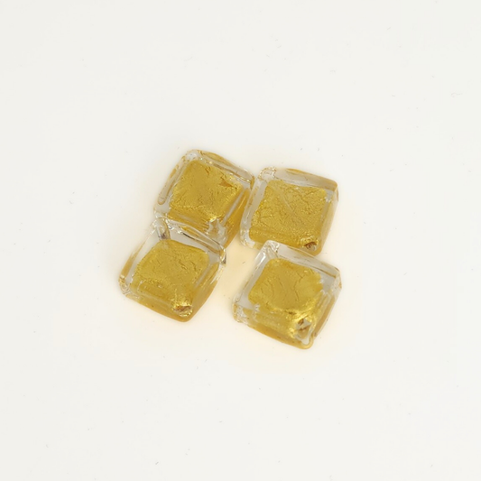 Yellow Gold Diagonal 15mm
