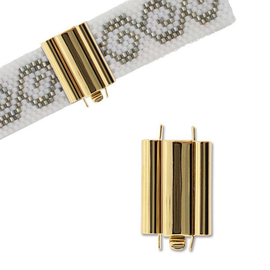 Smooth Beadslide 10x18mm