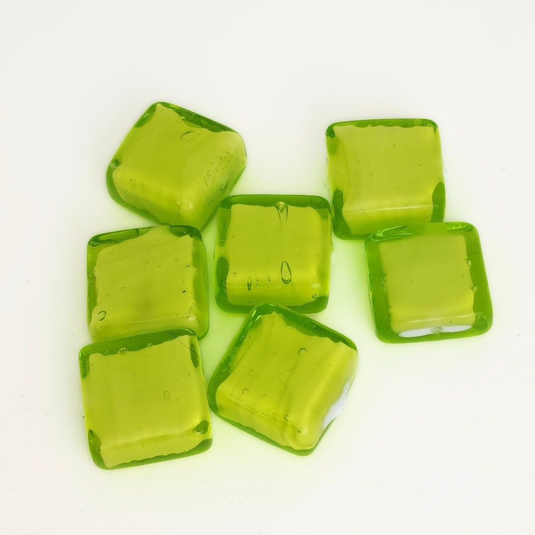 White Core Square 14mm