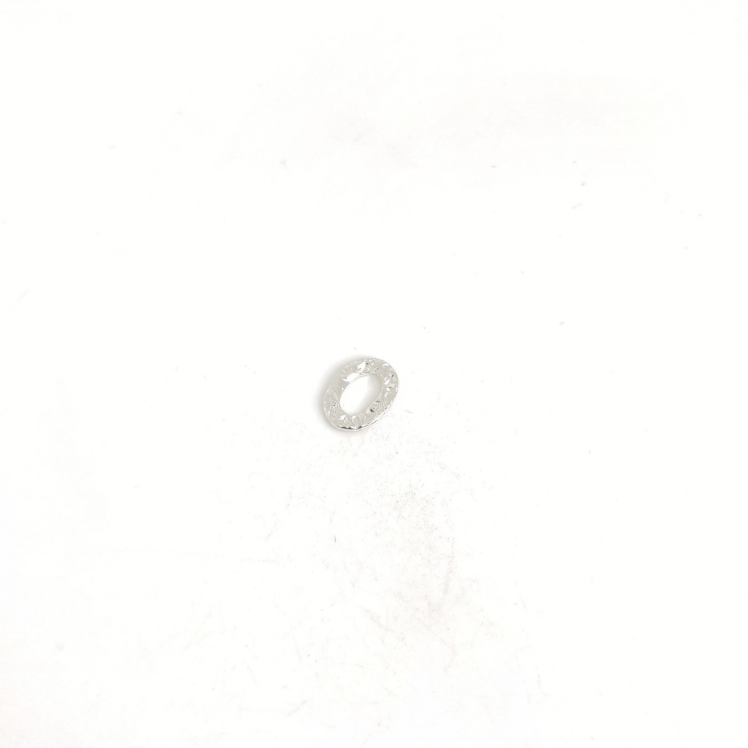 Oval Hammered Ring