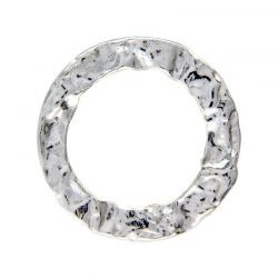 Round Hammered Ring