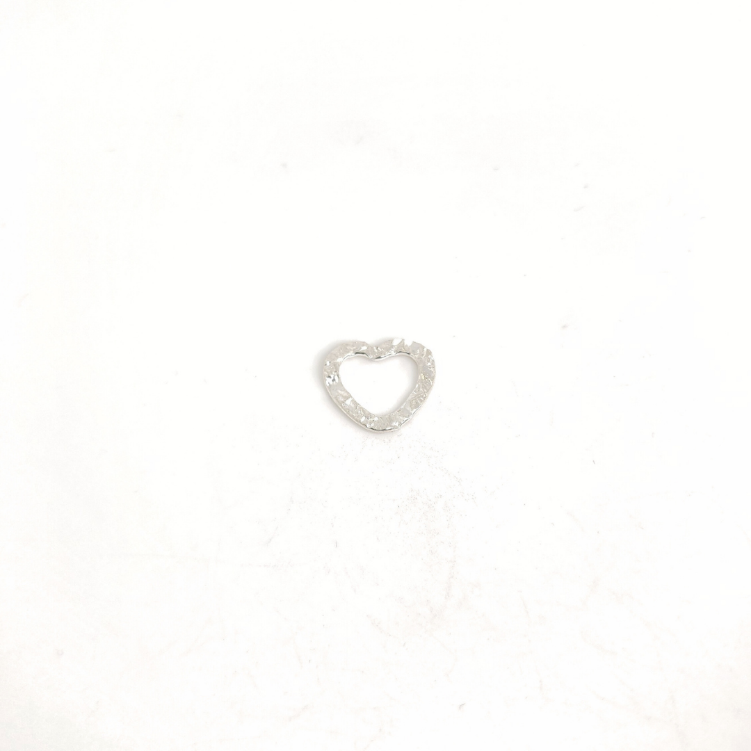Heart Hammered Ring