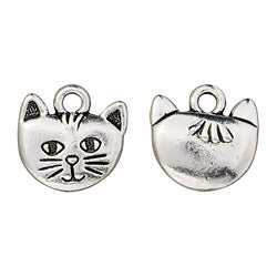 Whiskers Charm 14x13.9mm