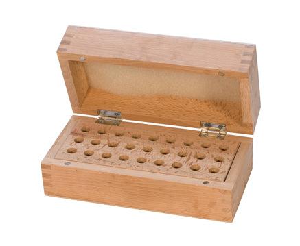 27 Hole Wood Box