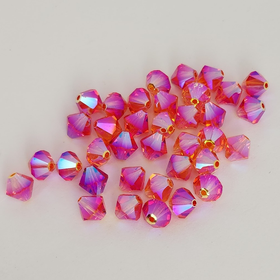 Bicone 6mm AB2X