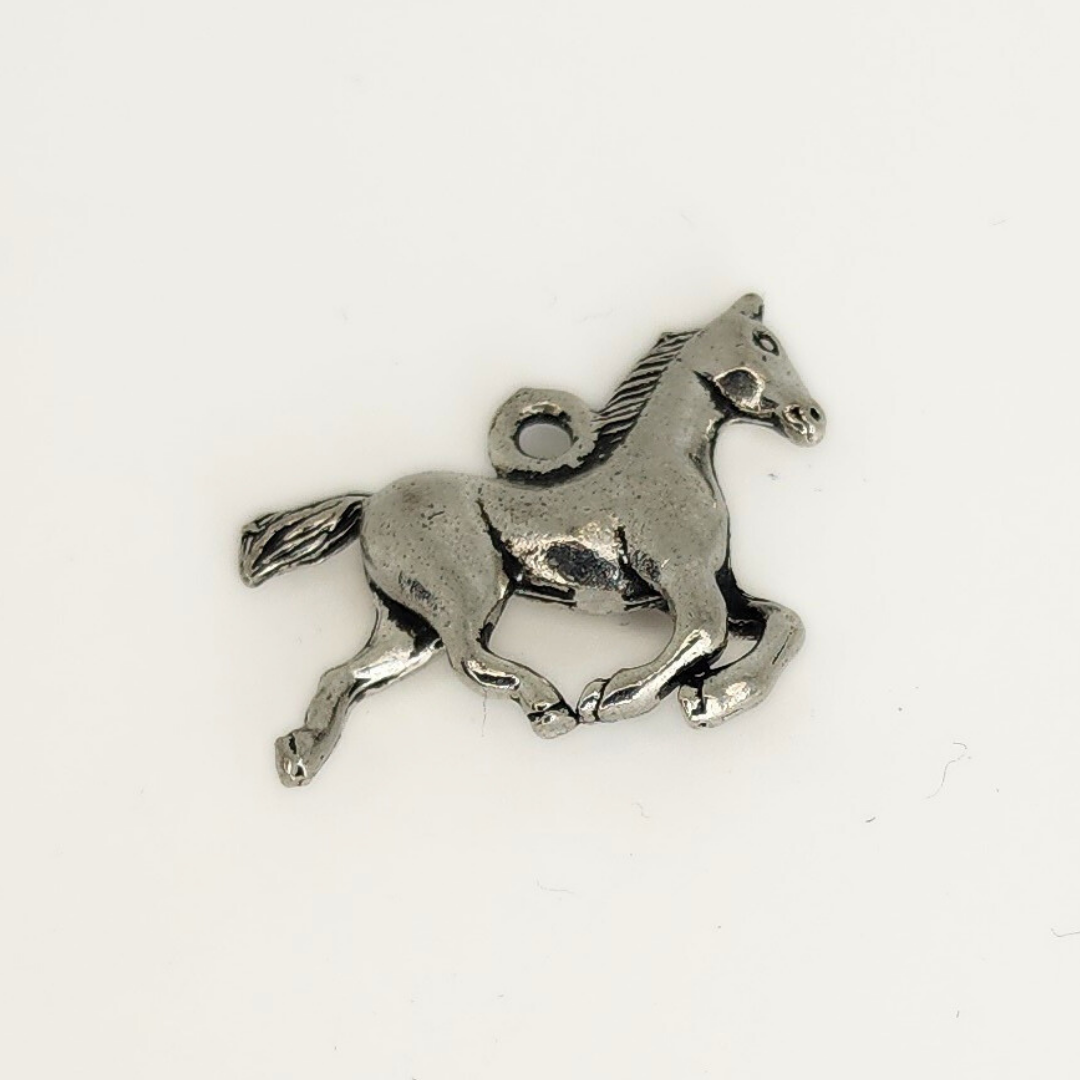 Running Horse Charm 20x23mm