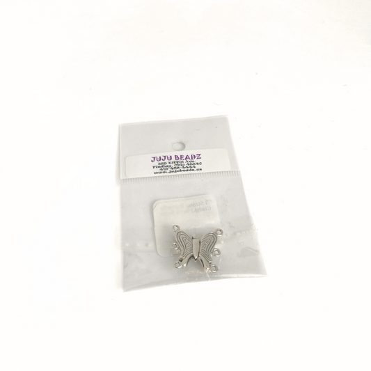 3 Strand Butterfly Clasp 19x19.5mm