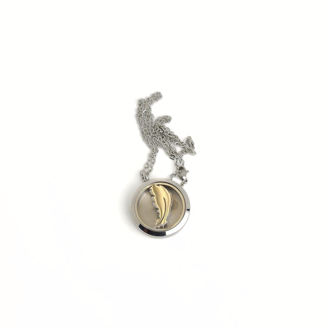 Feather Necklace 30mm