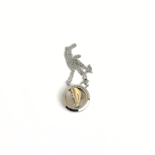 Feather Necklace 30mm