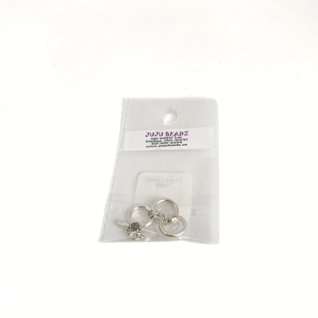 3 Loop Crystal Toggle