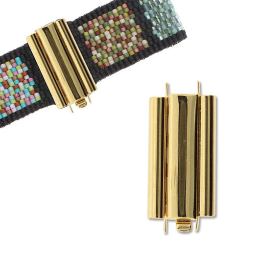Smooth Beadslide 10x24mm