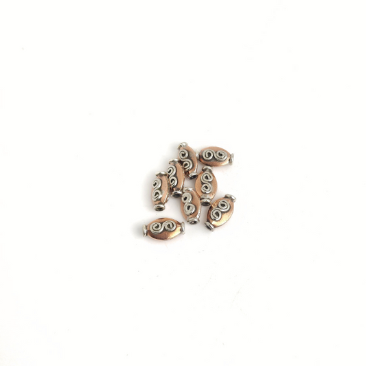 Flat Oval 11x8mm