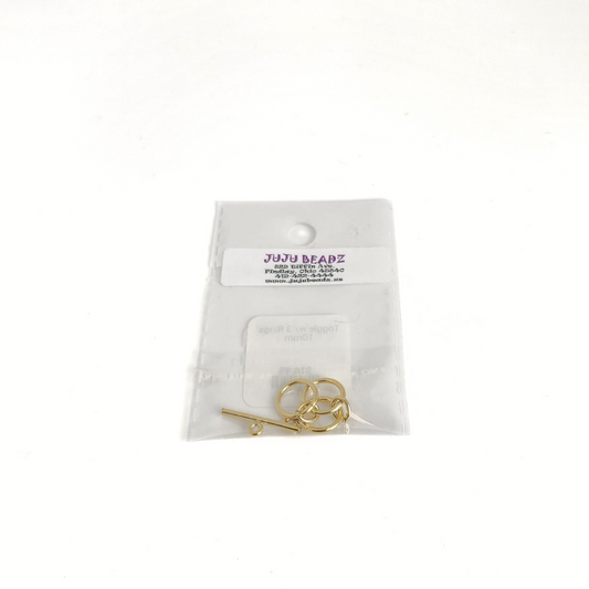 Toggle w/ 3 Rings 10mm