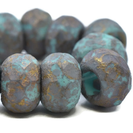 Tiffanny/Charcoal Roller 8x12mm