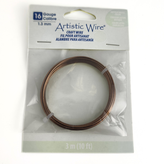 Gun Metal Artistic Wire 16g