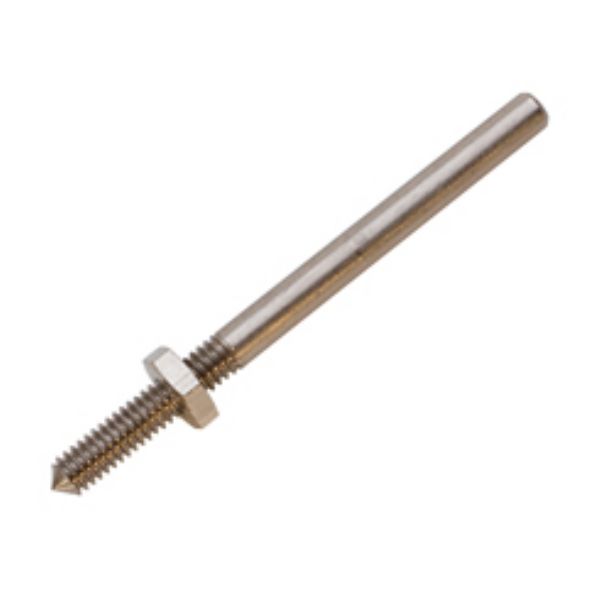 Mini Mandrel Threaded w/Nut 1.8" Shank