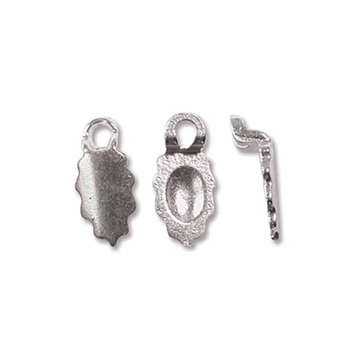 Silver Earring Bail