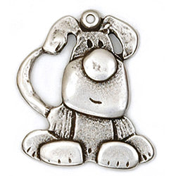 Dog Pendant 35x41mm