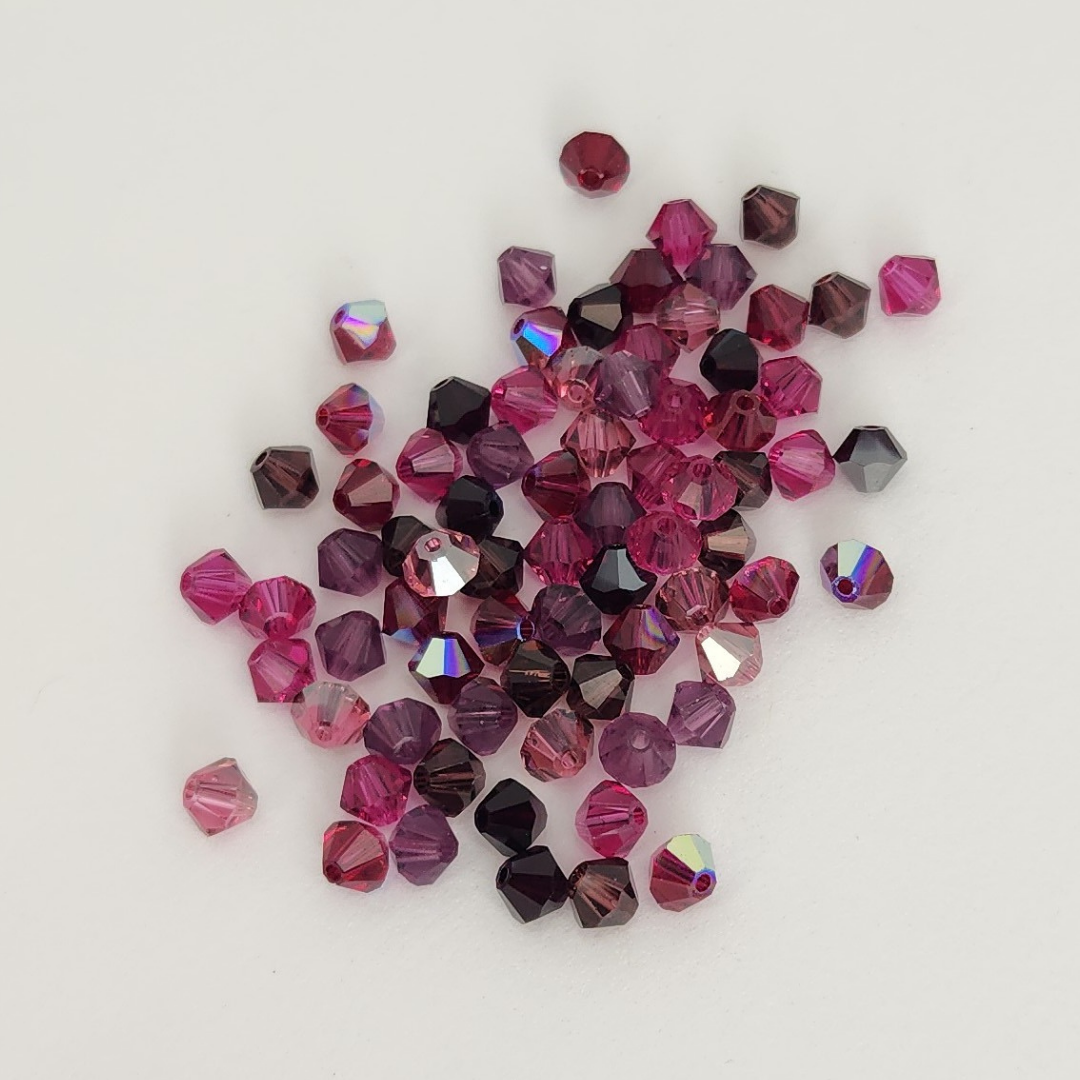 Bicone 4mm Mix