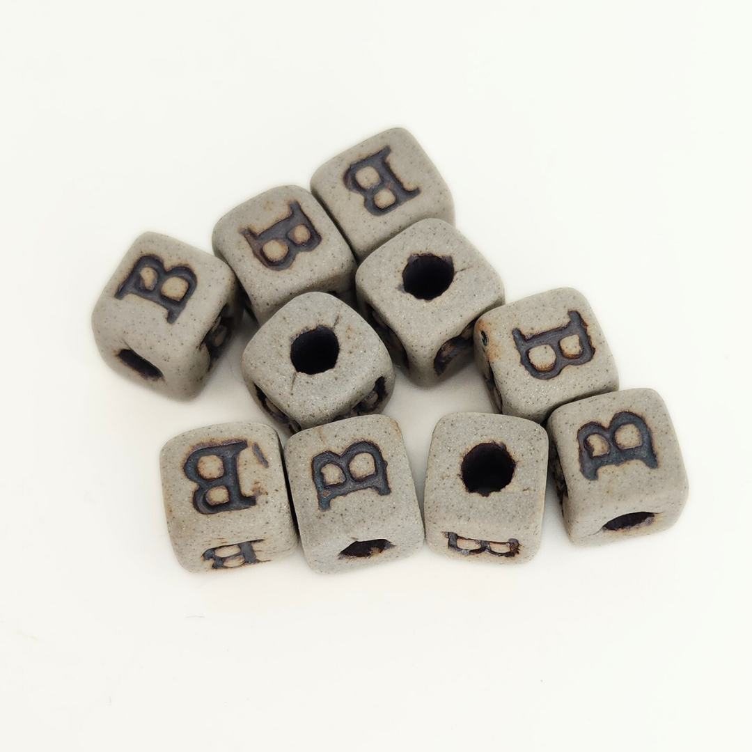 Ceramic Letters 8.5mm