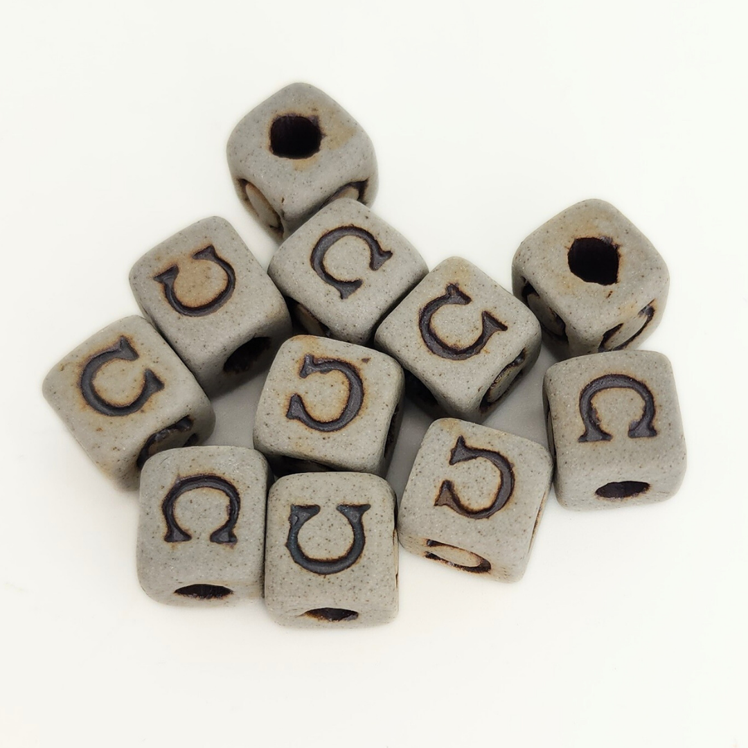 Ceramic Letters 8.5mm