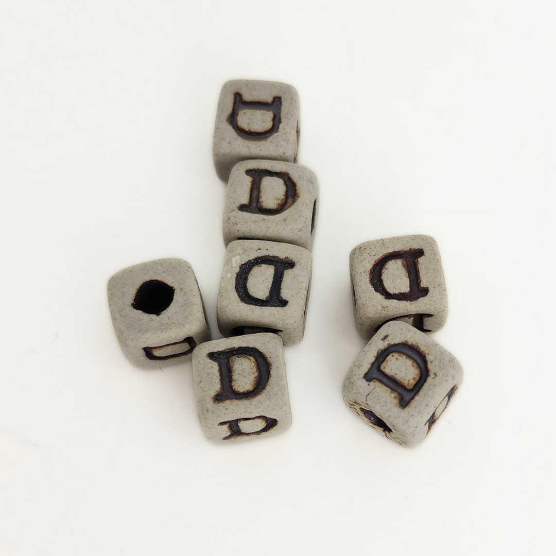 Ceramic Letters 8.5mm
