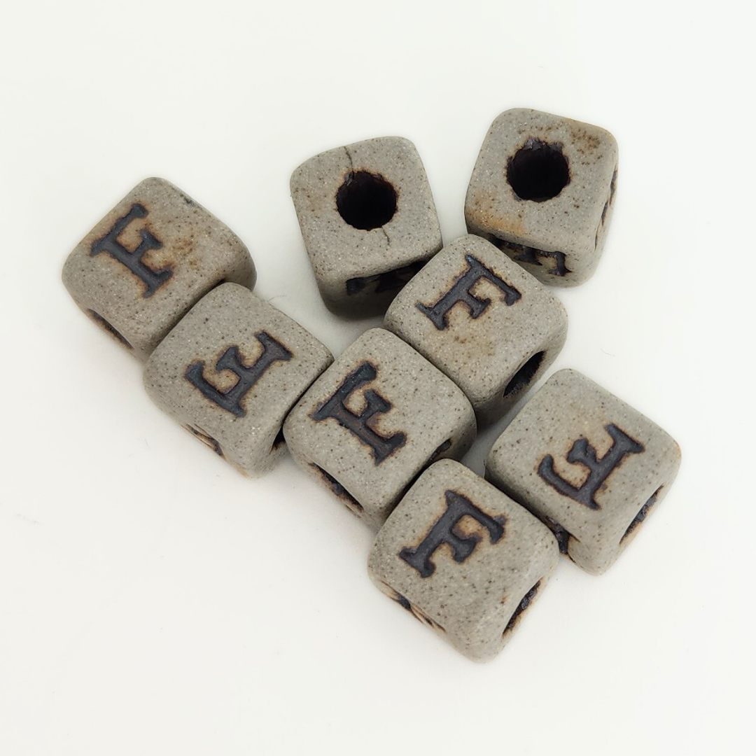 Ceramic Letters 8.5mm