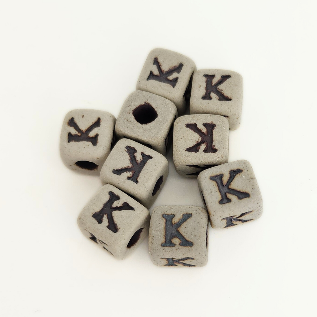 Ceramic Letters 8.5mm