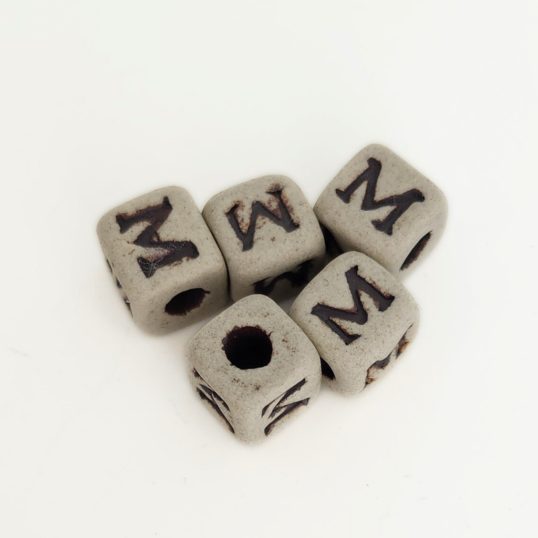 Ceramic Letters 8.5mm