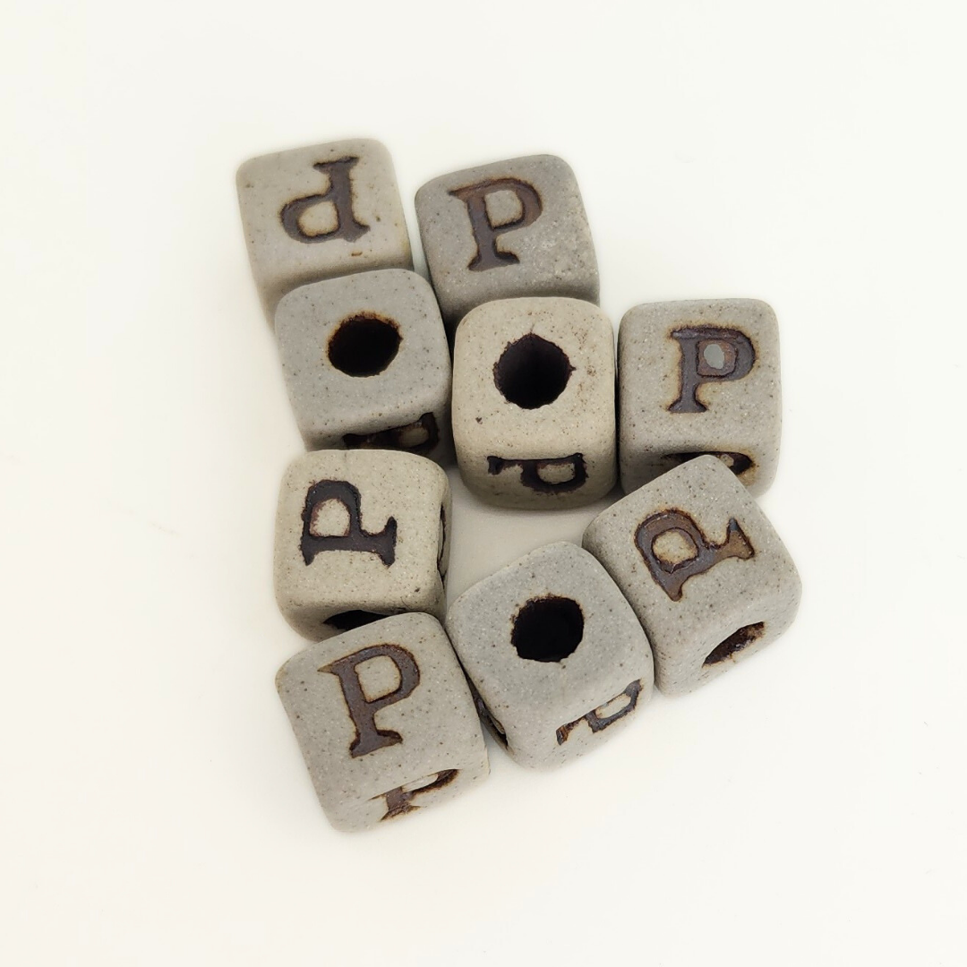 Ceramic Letters 8.5mm