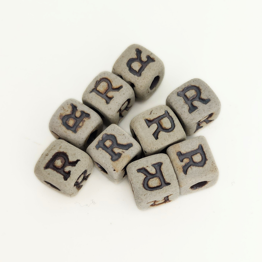 Ceramic Letters 8.5mm