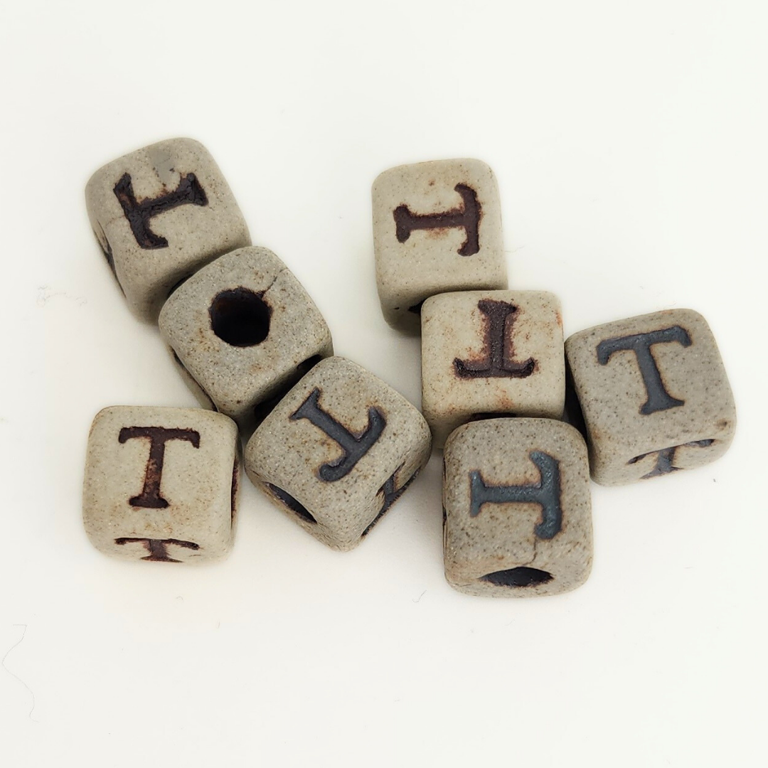 Ceramic Letters 8.5mm