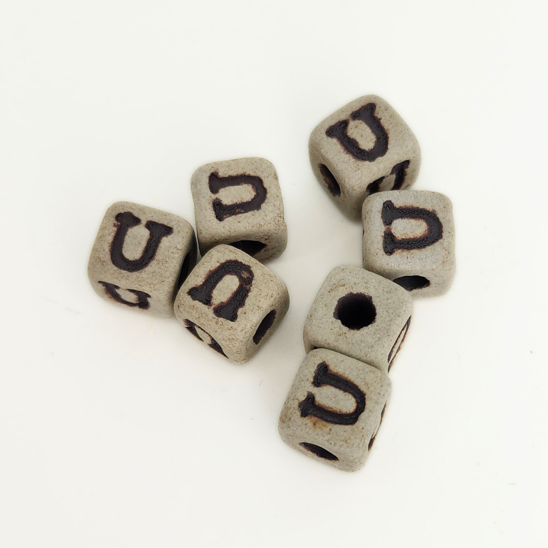 Ceramic Letters 8.5mm
